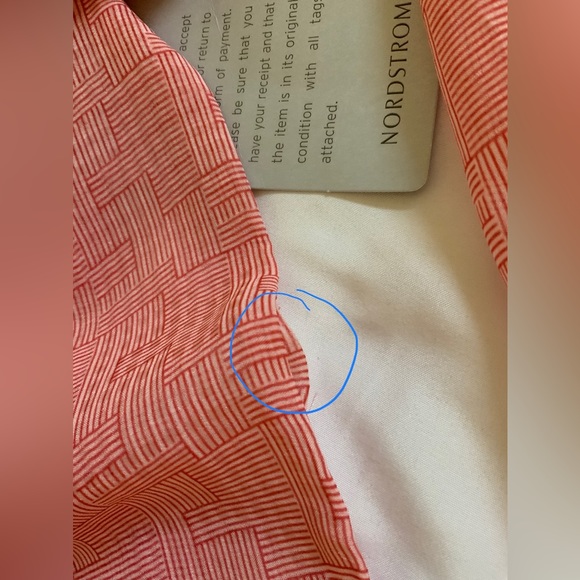 NSR Morgan Hi-Lo Flutter Chiffon Long Sleeve Dress- Sz M - Picture 15 of 16